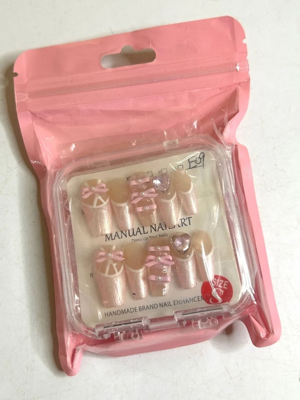 Ballerina 3D Press On Nail Set